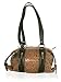 Snake Print Leather Slouchy Hobo Handbag