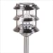 Cascade Solar Lighting 0208-1314 Three Tier Solar Light Finish: Pewter