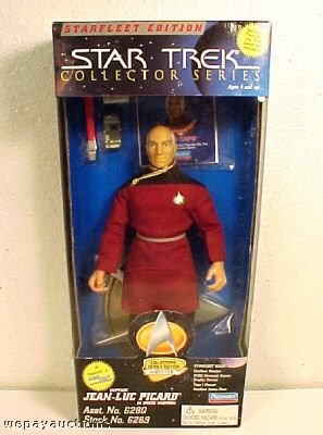  Starfleet Edition Star Trek Collector Series 9 Inch Captain Jean Luc Picard in Dress Uniform
