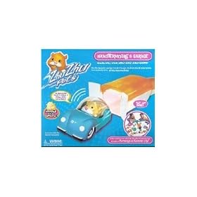 Hamster Mobile & Garage Add On Set + One Random Zhu Zhu Pet