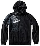 Element AWAKE Zip Fleece Hooded Sweatshirt with Removable Hood in Brown