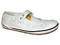 Cat Caterpillar Weiße Textil Ballerinas Damenschuhe Markenschuhe Ballerinas Schuhe - weiss