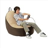 Blue,Gray Comfort Magic Large Memory Foam Video Game Chair