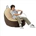 Chocolate,Chocolate Comfort Magic Large Memory Foam Video Game Chair