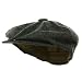 Big Wool Blend Newsboy Cap-Charcoal