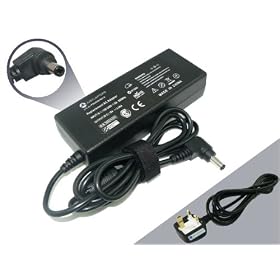 Just Laptops Toshiba Satellite Pro PSAG9E-01C00XEN (19V 3.95A 75W Max) Compatible Laptop Power Supply Charger Adapter with Power Cord and 1-Yr Warranty