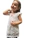 Handmade Pure COTTON Toddler Dress - Pretty Princess (100% Crocheted By Hand)