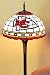Team Logo Floor Lamp 61.5hx16d Shd Kansascity Chfs