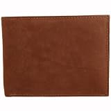 Boston Traveler Burgundy Leather Bi-fold Wallet