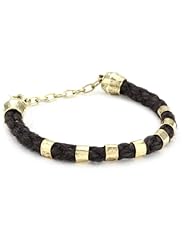 Citrine by the Stones Small Hemp Brown Bracelet