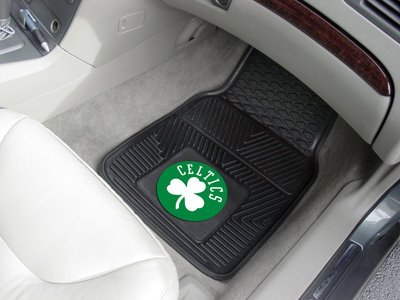Fan Mats 9209 NBA - Boston Celtics 18" x 27" Heavy Duty Vinyl Car Mat Set