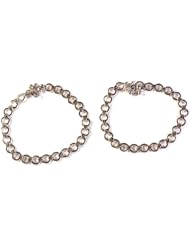 Sterling Anklets (Price Per Pair) - Sterling Silver
