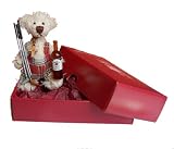 Last Minute Father s Day Gift/Golfing Gift / Congratulations Gift. Send Our Tartan 7cm Teddy Holding Hand Painted Miniature Golf Clubs & Whiskey Bottle (no whiskey) To Deliver Your Message FREE Gift Card & Gift Wrap. Sent SameDay