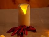 Smartcandle LED Kerze 15cm Outdoor Dämmerungs-Automatik ca. 2500 Std.