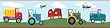 RoomMates RMK1131BCS Transportation Peel & Stick Border