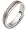 5mm Rope Style Titanium & 14 Karat White Gold Wedding Band Ring - 4