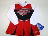 NFL Reebok Atlanta Falcons 2 Piece Cheerleader Jumper Kids Large (Size 6x)