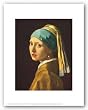 Head of a Girl by Jan Vermeer 8"x10" Art Print Poster