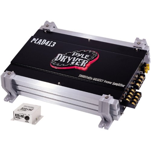 PYLE PLAD413 4 Channel 2000 Watt Bridgeable Mosfet Amplifier
