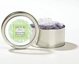 Baby Keepsake: Green Circles Spring Theme Personalized Lavender Scented Potpourri in (Set of 20)