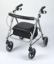 Lightweight Four Wheel Walker - Walking Aid