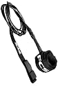 FCS Regular Weight 9' Surfboard Leash Black