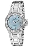 Women's Saratoga White MOP Dial White Diamond SS