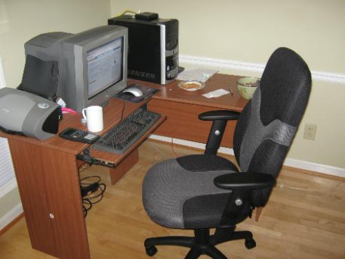 Ergonomic Office Chair - High Back Mesh Contemporary Executive Swivel Chair - BT-6001-GYBK-GG