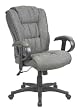 Executive Seating Chair with 2-to-1 Synchro Tilt Control and Adjustable Arms By Office Star