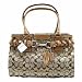 COACH HAMPTON SIG CARRYALL PURSE 13068 Khaki/Camel - LARGE