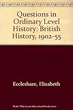 Questions in 'O'-Level history