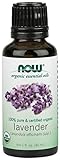 NOW Foods Organic Lavender Oil, 1 ounce
