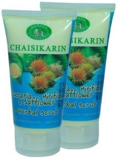 Spa Herbal Kwao Krua Khao and Kham Foy Scrub Skin Thai 2 Tupes. 440 G by Chaisikarin
