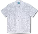 Wedding White Classic Hibiscus Boy's Hawaiian Aloha Shirt
