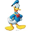Donald Duck Life Size Cutout 42in