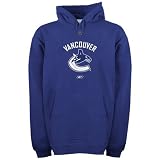 Reebok Vancouver Canucks Royal Blue Primary Logo Hoody Sweatshirt