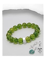 Semi-GemStones Bracelet In 92.5 Sterling Silver