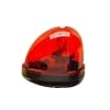 Wolo Model  3210-R Emergency 1 Magnetic Mount Teardrop Style Rotating Warning Light - Red