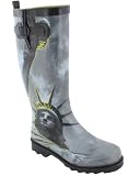 Capelli New York Statue Of Liberty Printed Ladies Tallsporty Rubber Rain Boot 412sCX3AbFL. SL160 Capelli New York Statue Of Liberty Printed Ladies Tallsporty Rubber Rain Boot