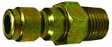 Oregon 37-215 1/4-Inch Male Inlet Pressure Washer Quick Connect Coupling Plug 4,000 psi Max 300-Degree F Max