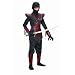 Ninja Fighter Costume - Child Costume - Black Large (12-14)