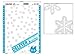 Deleter Screen Tone Jr JR-180 [ Snowflake Pattern 60L ] [Sheet Size 182x253mm (7.16