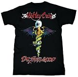 Signatures Network Men's Motley Crue Short Sleeve T-Shirt,Black,X-Large
