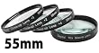 Digital Concepts +1 +2 +4 +10 Close-Up Macro Filter Set with Pouch (55mm)