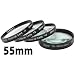 Digital Concepts +1 +2 +4 +10 Close-Up Macro Filter Set with Pouch (55mm)