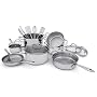 Wolfgang Puck Stainless Steel 18 pc. Cookware Set