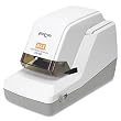 Heavy-Duty Electronic Stapler, Flat Clinch, 5000 Cap, Gray