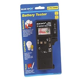 Blue Spot Battery Bulb and Fuse Tester