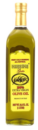 Massimo Gusto Extra Virgin Olive Oil 1-Liter (Pack of 2) by Massimo Gusto