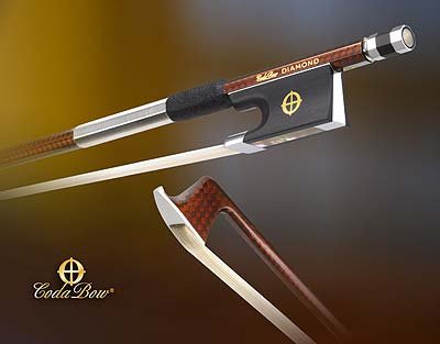 CodaBow Diamond GX Carbon Fiber 44 Violin Bow